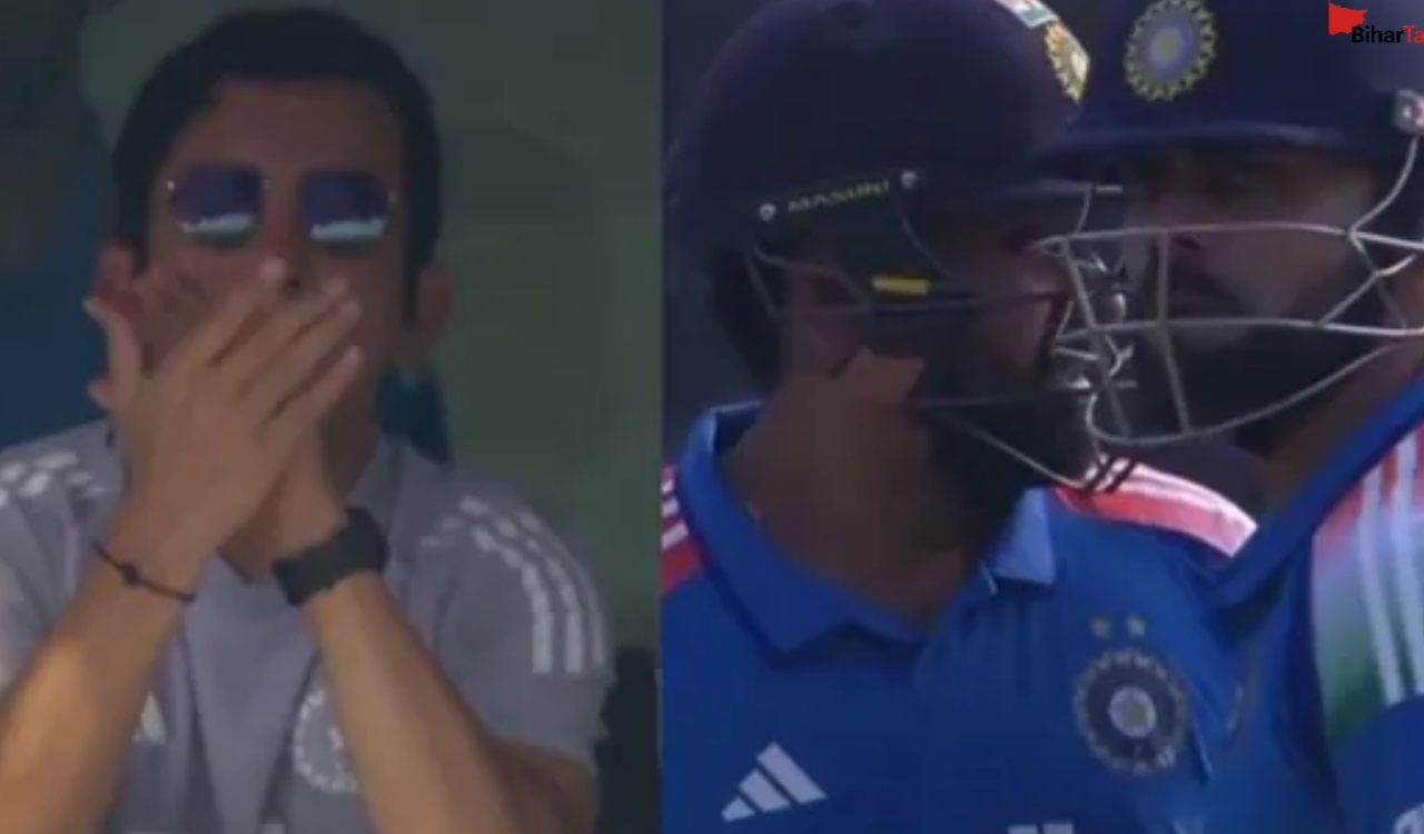 Rohit Sharma की 50 पर Gautam Gambhir की शांत तालियों के बाद Virat Kohli