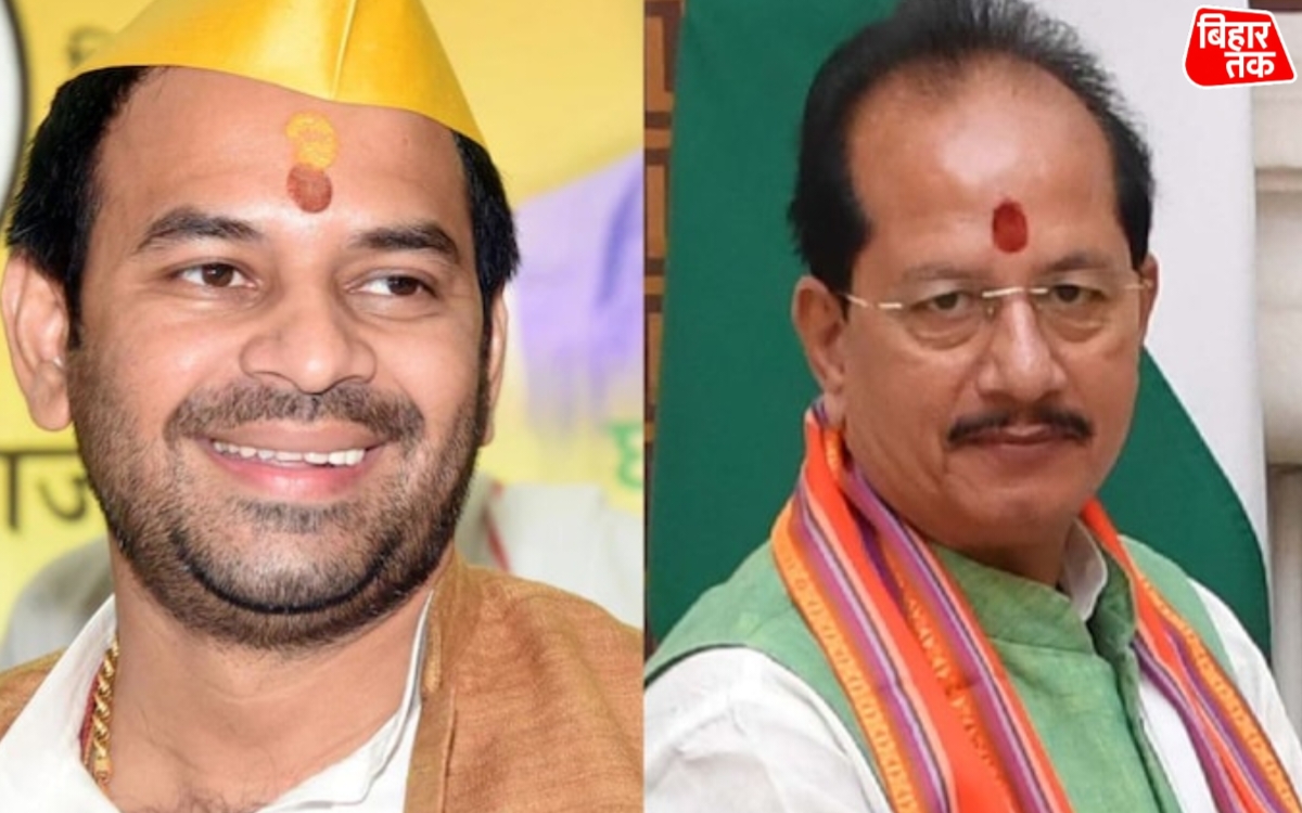 Tej Pratap yadav की Bihar के Difty CM से मुलाकात सियासी गठजोड़ की अटकलें तेज