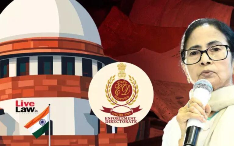 Kendriya जांच में राज्य का हस्तक्षेप गंभीर मामला: ED बनाम Mamata Banerjee केस में Supreme court
