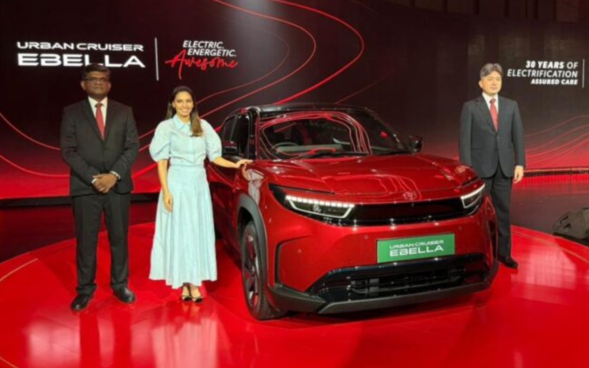 India के लिए Toyota की पहली Electric Car Urban Cruiser Ebella से उठा पर्दा जल्द होगी Lunch