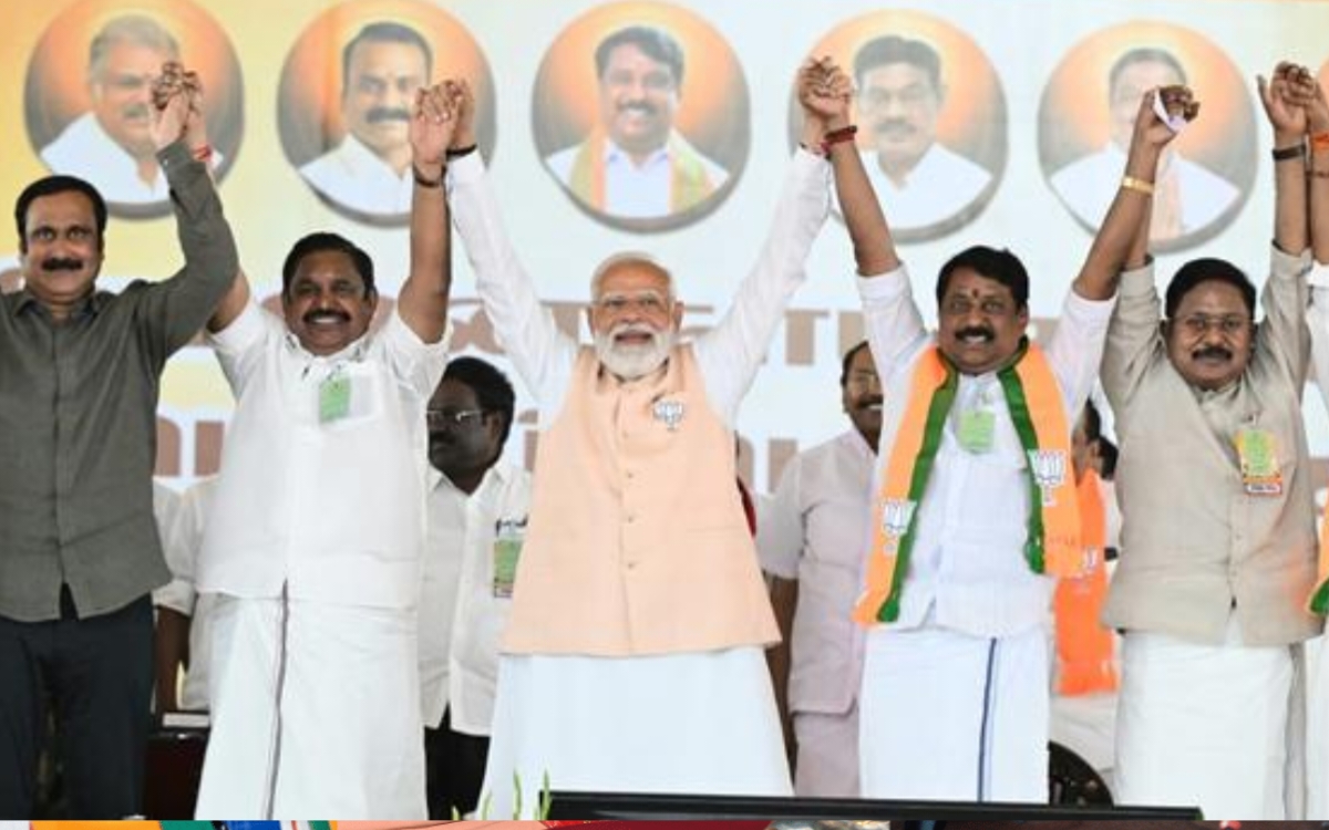 Vidhansabha chunav 2026: Tamil nadu में बनेगी डबल इंजन NDA सरकार: PM Narendra Modi