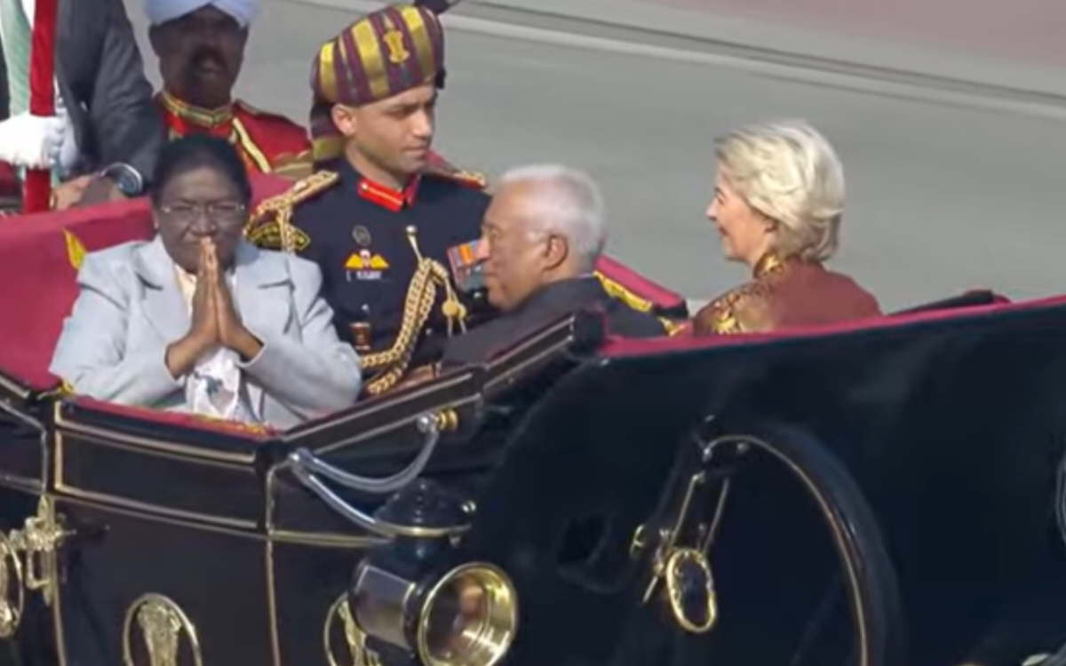 77the Republic day 2026 LIVE: राष्ट्रपति Drohpatty murmur और EU